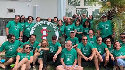 Turma XXI visita a FMIT após 30 Anos de formatura