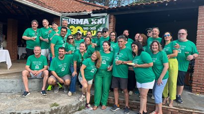 Turma XXI visita a FMIT após 30 Anos de formatura