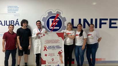 Alunos de Medicina da FMIT realizam campanha de testes rápidos em parceria com UNIFEI e CAP IST de Itajubá