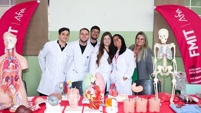 FMIT | Afya comparece a Feira de Profissões do Colégio Carmo em Guaratinguetá/SP