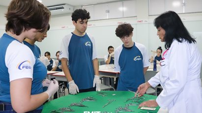 Colégio Fepi visita a FMIT