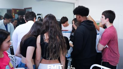 Colégio Laser de São Lourenço/MG visita a Faculdade de Medicina de Itajubá