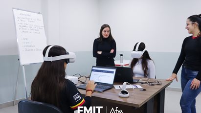Ensino Médio do Colégio Sagrado Coração de Jesus visita a FMIT