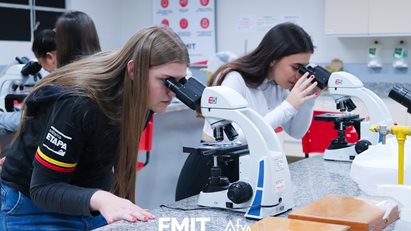 Ensino Médio do Colégio Sagrado Coração de Jesus visita a FMIT