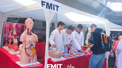 FMIT | Afya marca presença no evento 'Mostra de Profissões' do Colégio Sagrado Coração de Jesus