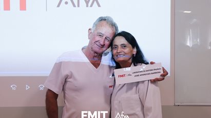 FMIT | Afya realiza inauguração da placa 'José Aparecido Barbosa'