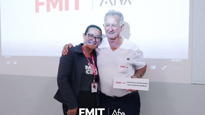 FMIT | Afya realiza inauguração da placa 'José Aparecido Barbosa'