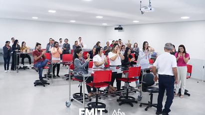 FMIT | Afya realiza inauguração da placa 'José Aparecido Barbosa'