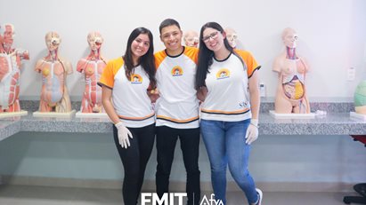 Colégio 1º de junho realiza visita-guiada em nosso campus
