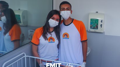 Colégio 1º de junho realiza visita-guiada em nosso campus