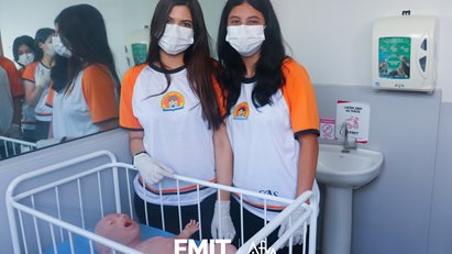 Colégio 1º de junho realiza visita-guiada em nosso campus