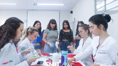 FMIT | Afya realiza visita guiada com Curso CAAI