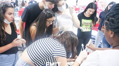 FMIT | Afya realiza visita guiada com Curso CAAI