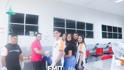 Ensino Médio e Cursinho pré-vestibular do Colégio G9 realiza visita guiada no campus da FMIT