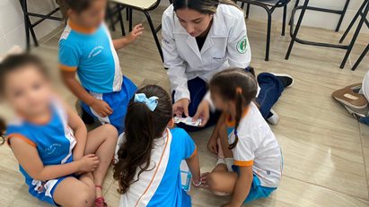 4º período desenvolve ações sobre saúde escolar na região