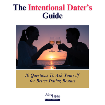 The Art of Flirting guide cover, a free dating guide from After Hello Matchmaking