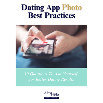 The Art of Flirting guide cover, a free dating guide from After Hello Matchmaking