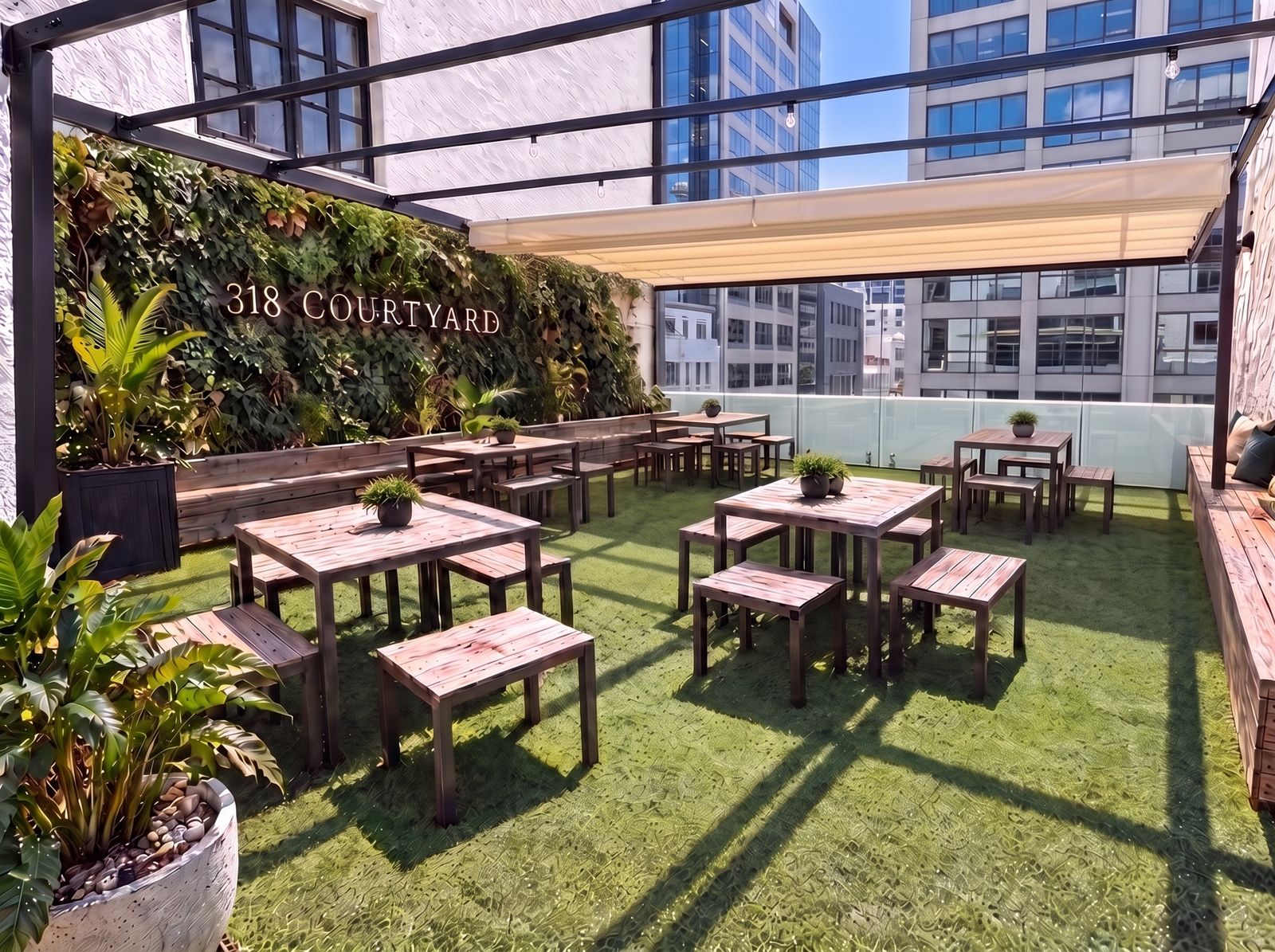 318 Courtyard on Level 2, artist's impression