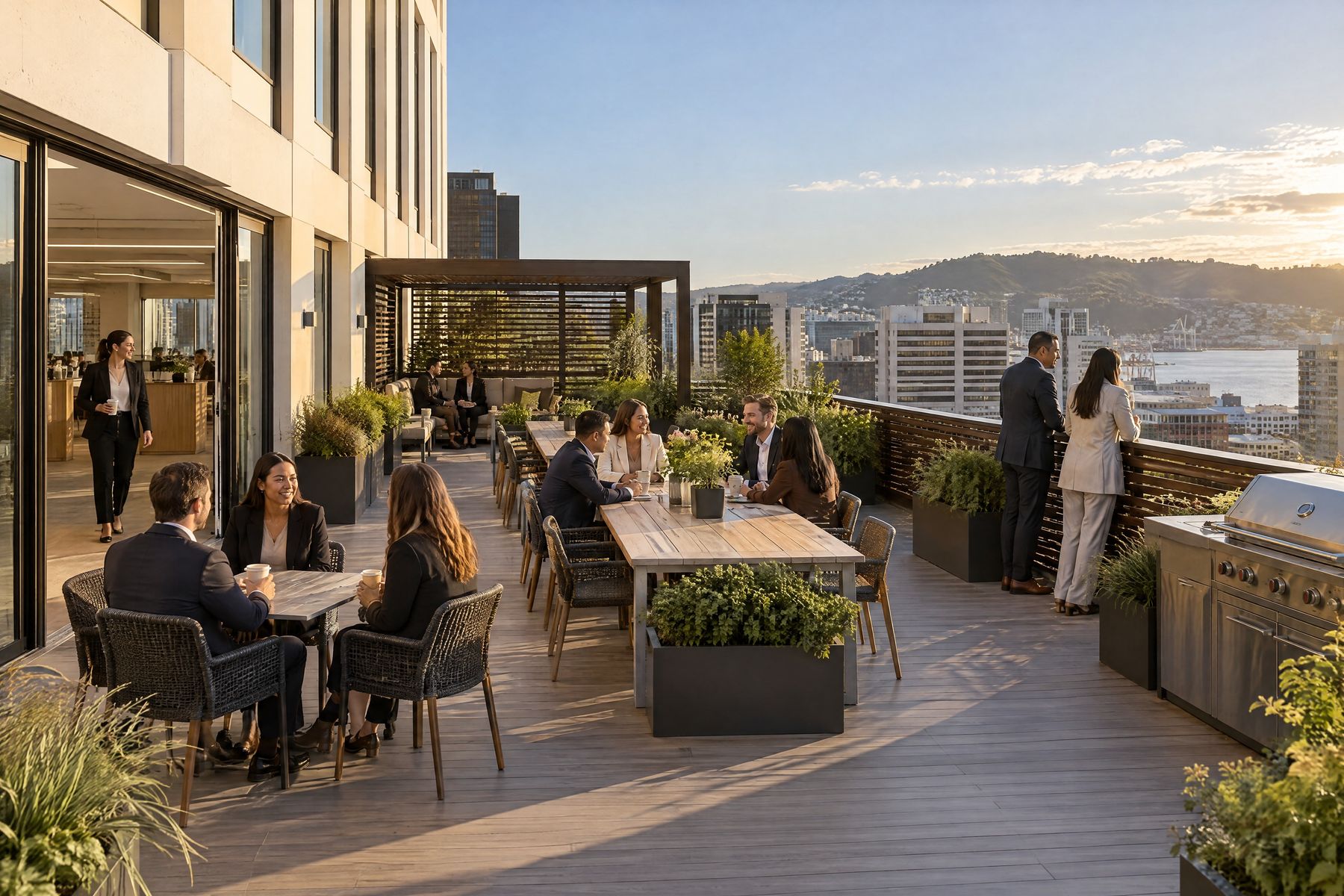 Level 6 private deck, artist's impression