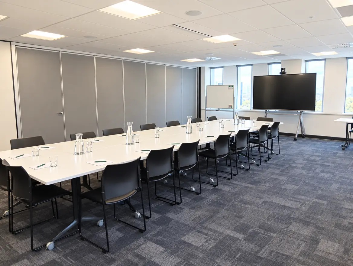 Conference room at HQ, 318 Lambton Quay