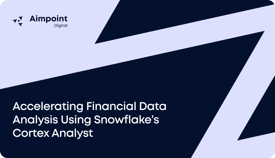 Accelerating Financial Data Analysis Using Snowflake's Cortex Analyst