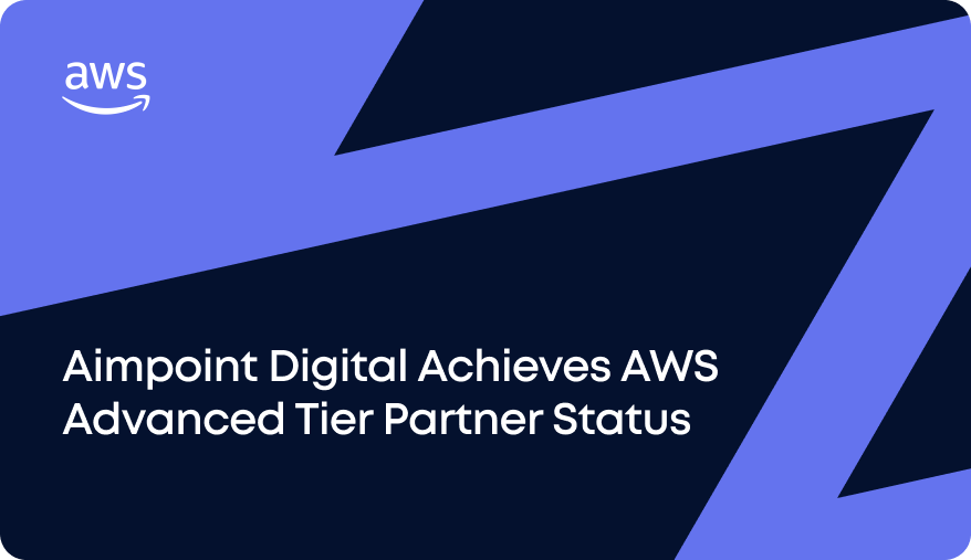 Aimpoint Digital Achieves AWS Advanced Tier Partner Status