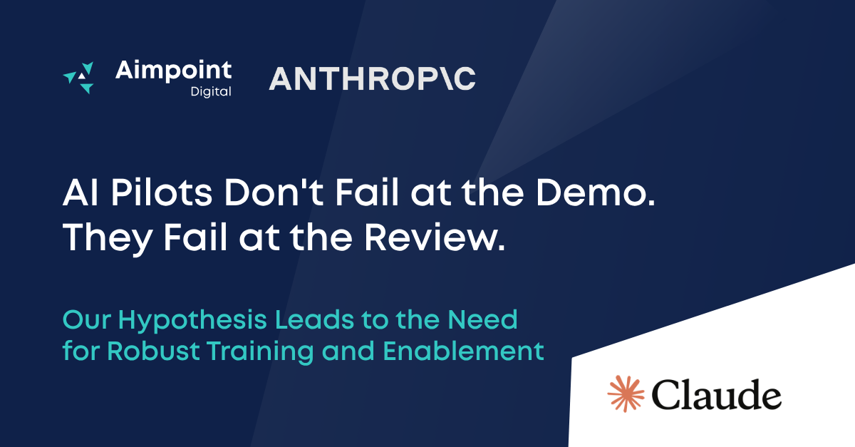AI Pilots Don't Fail at the Demo. They Fail at the Review.