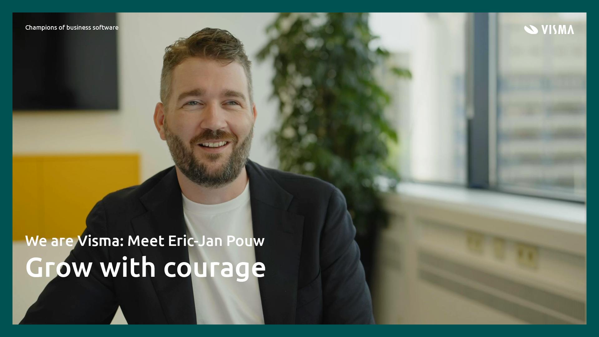 We are Visma: Ontmoet Eric-Jan Pouw