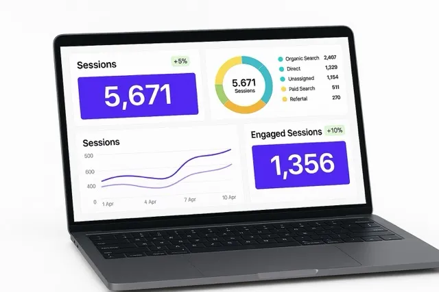 Dashboard mockup