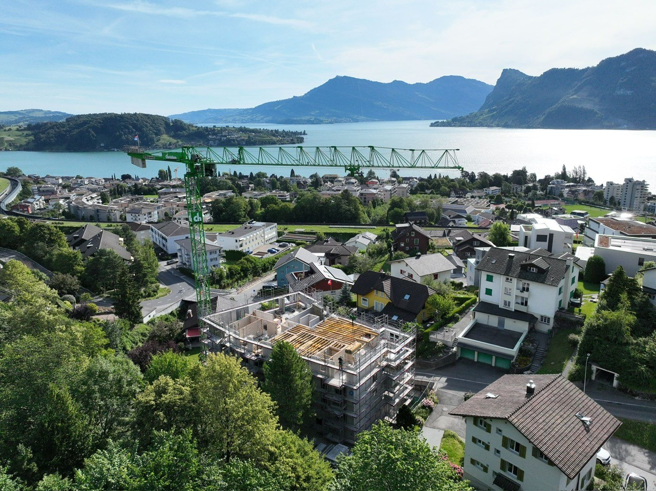 Hergiswil NW - Obergeschoss in Fertigstellung