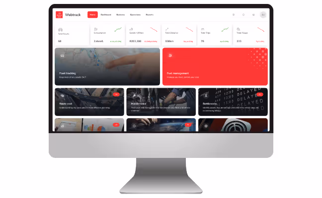 GSM and Satellite tracking for trucks