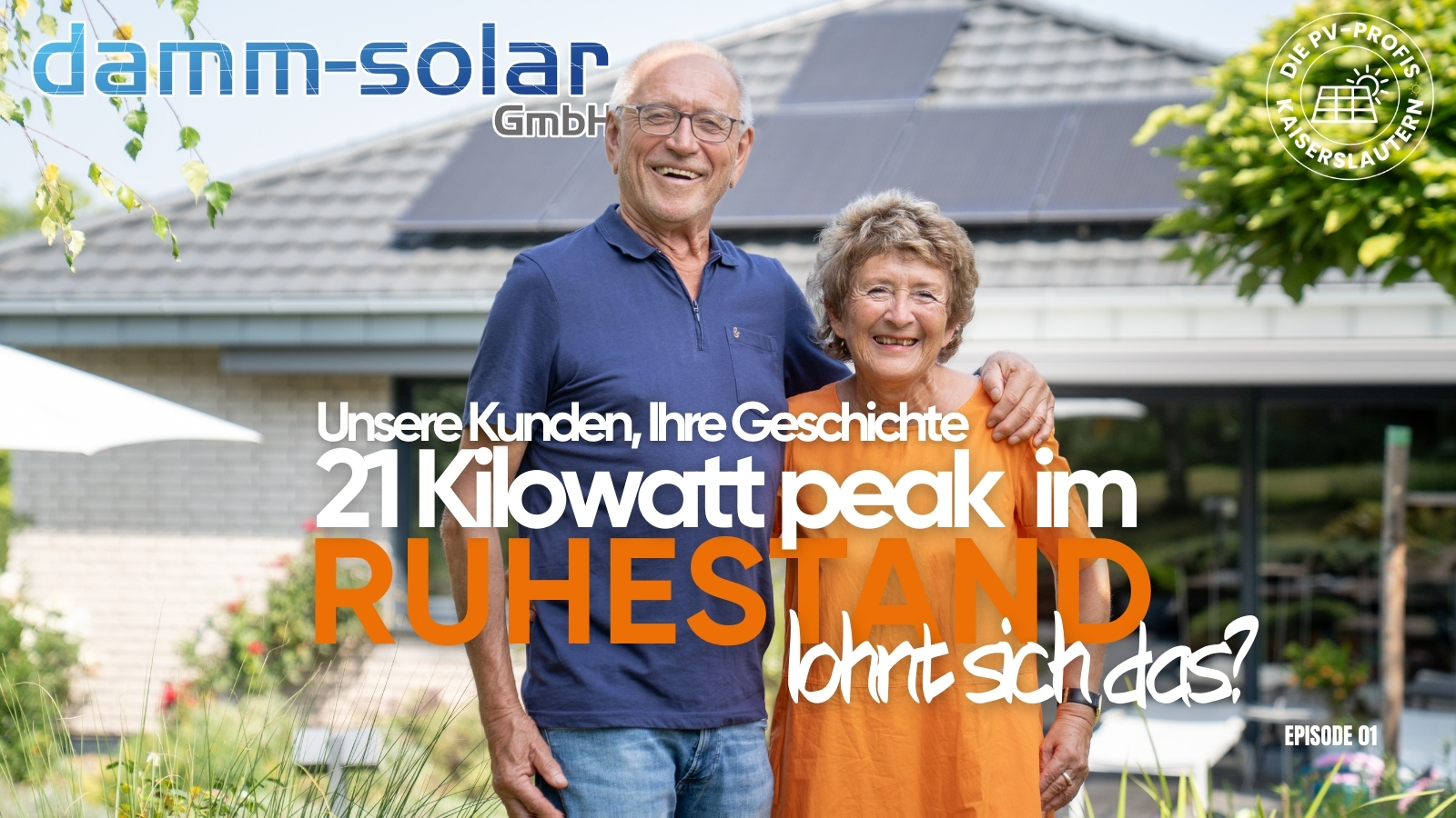 ☀️ Photovoltaik im Ruhestand – Warum sich die Investition auch im Alter lohnt: Die Erfahrung von Familie Barz aus Weilerbach