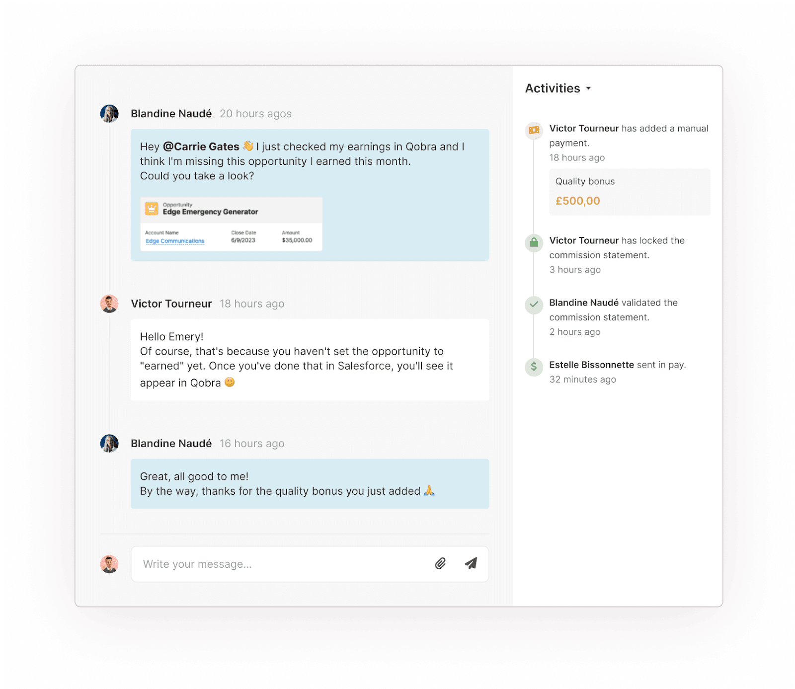 Validation workflows