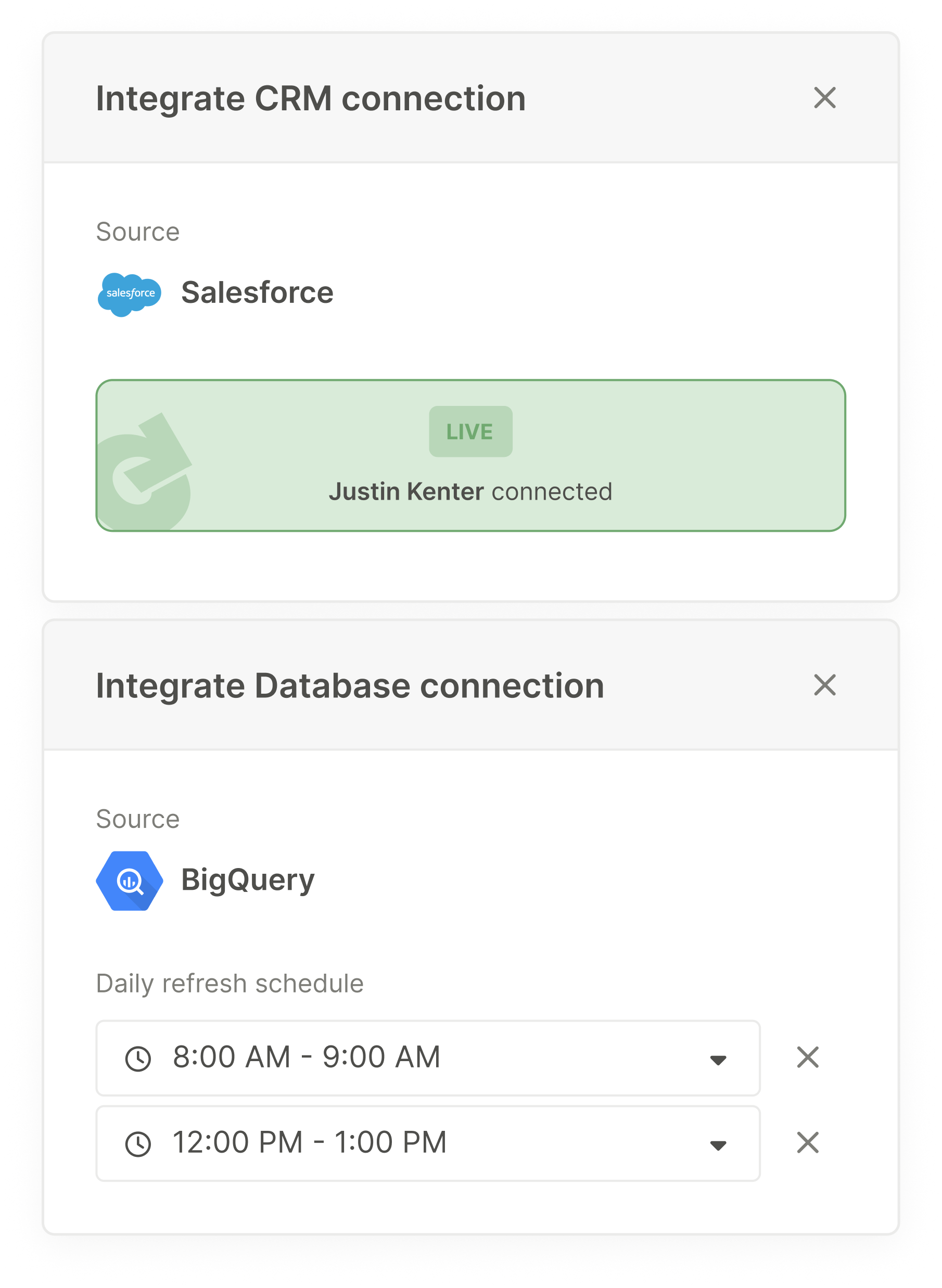 Qobra's integration