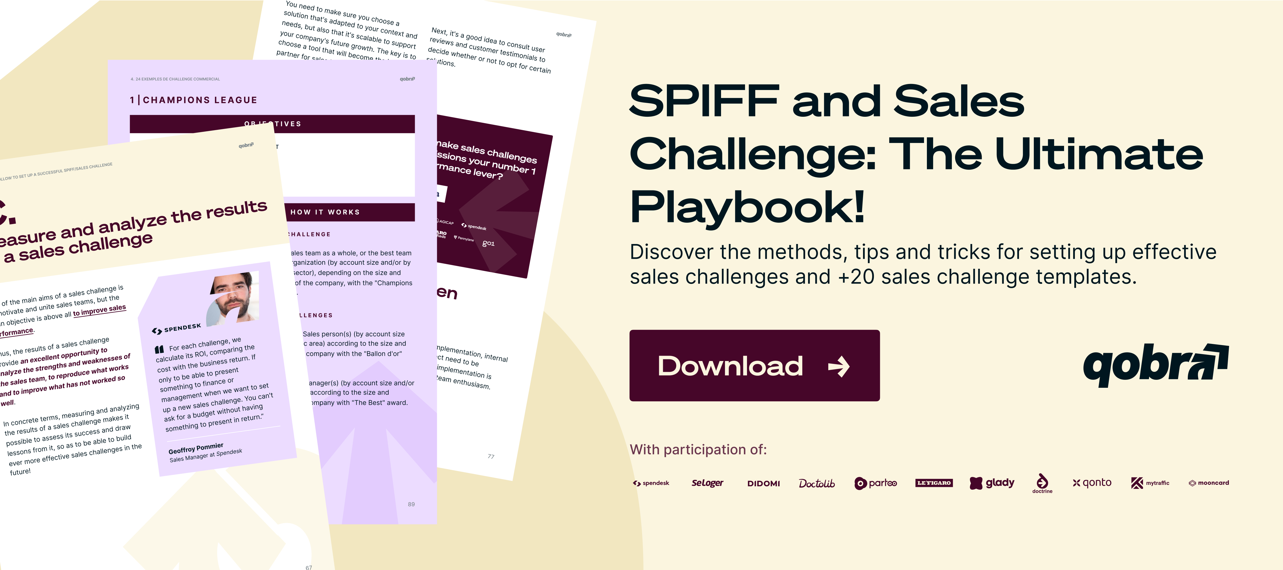 SPIFF and Sales Challenge: The ultimate playbook