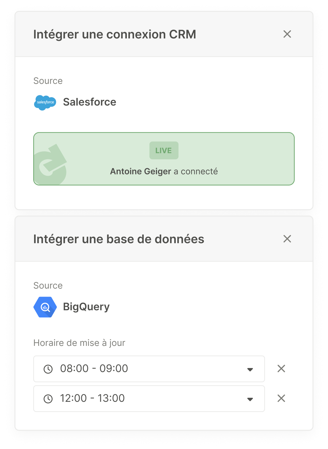 Intégration Salesforce Qobra