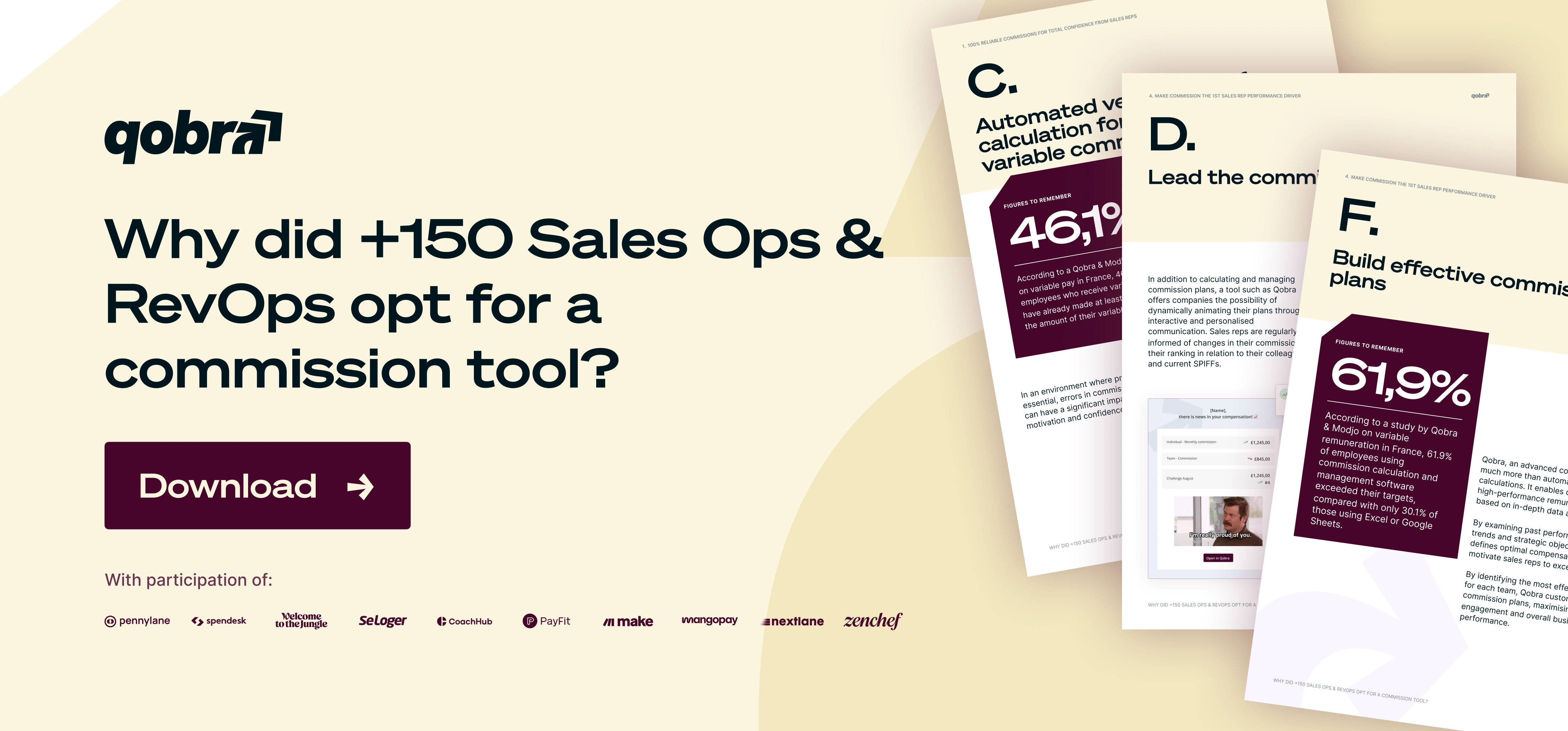 Explore Qobra’s guide to why Sales Ops and RevOps leaders choose a commission tool