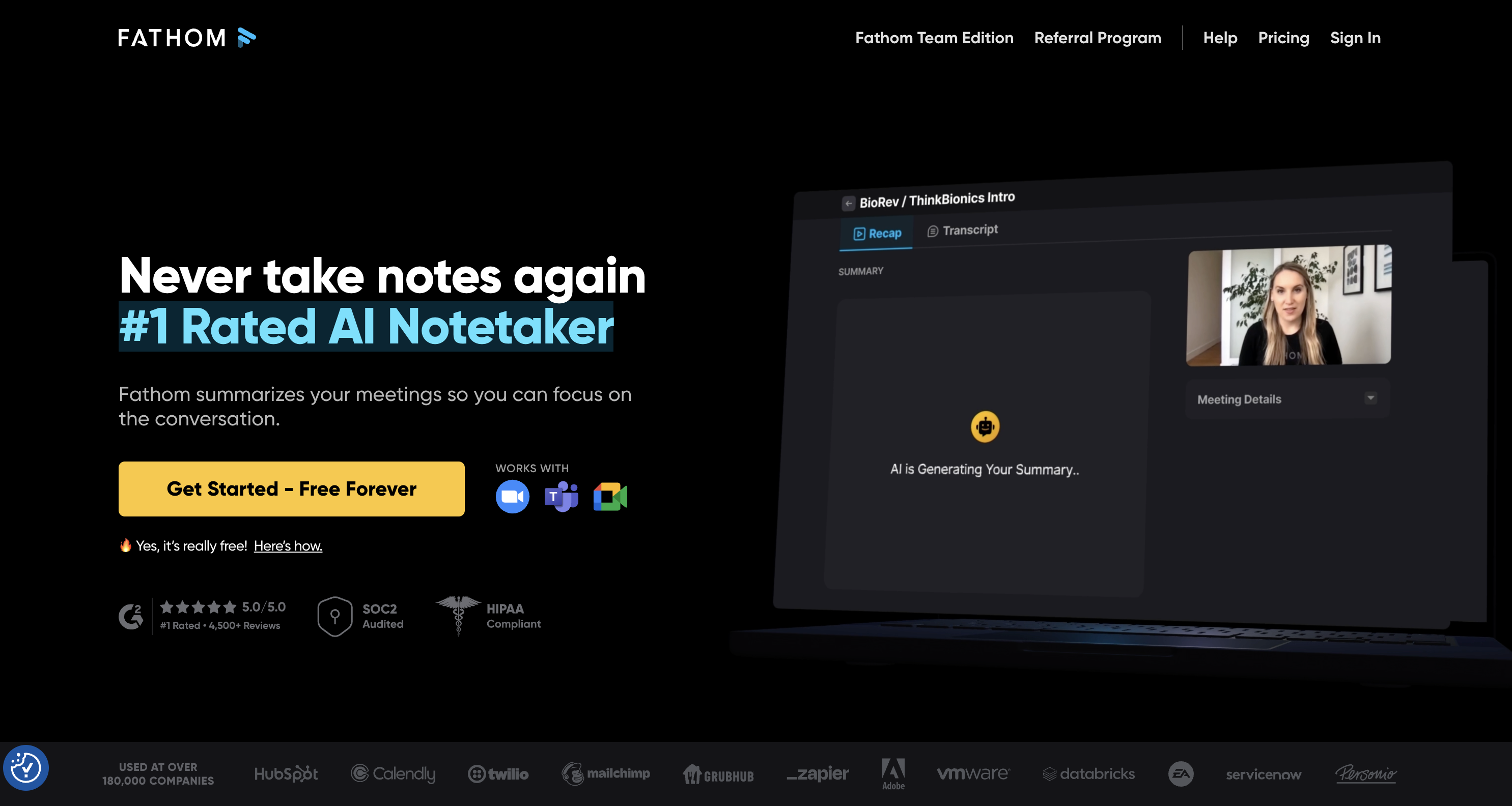 Fathom Home Page
