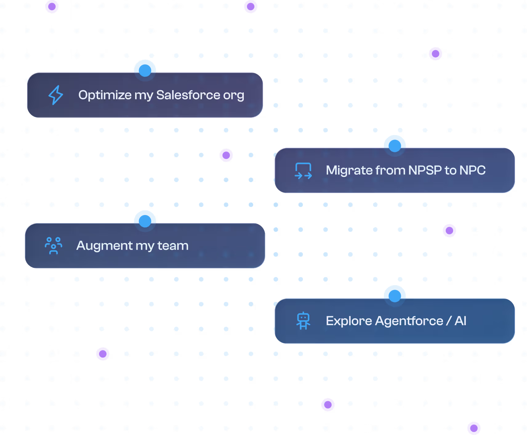 Abstract illustration representing AI and Salesforce integration