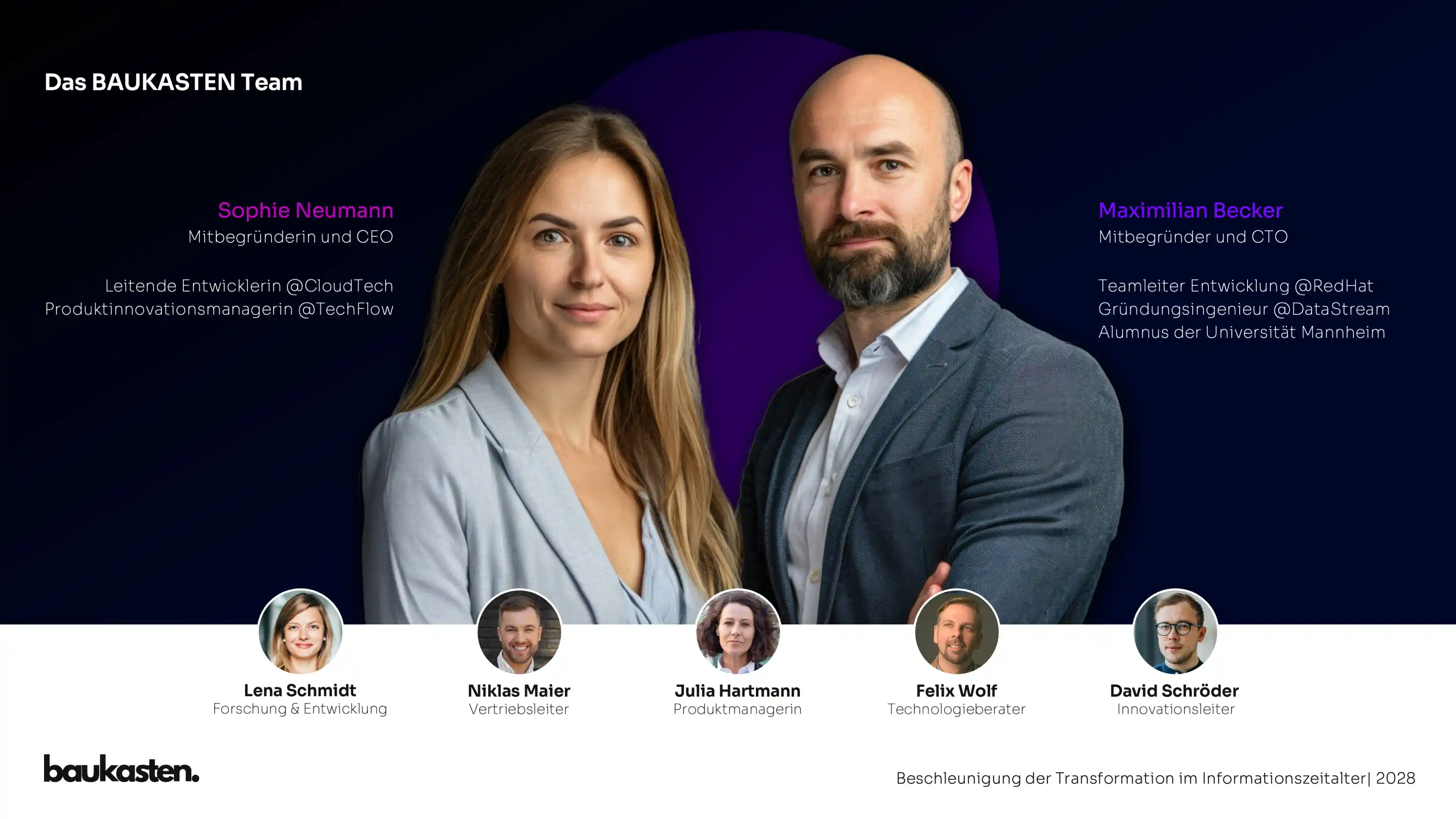 PowerPoint Folie Beispiel Team