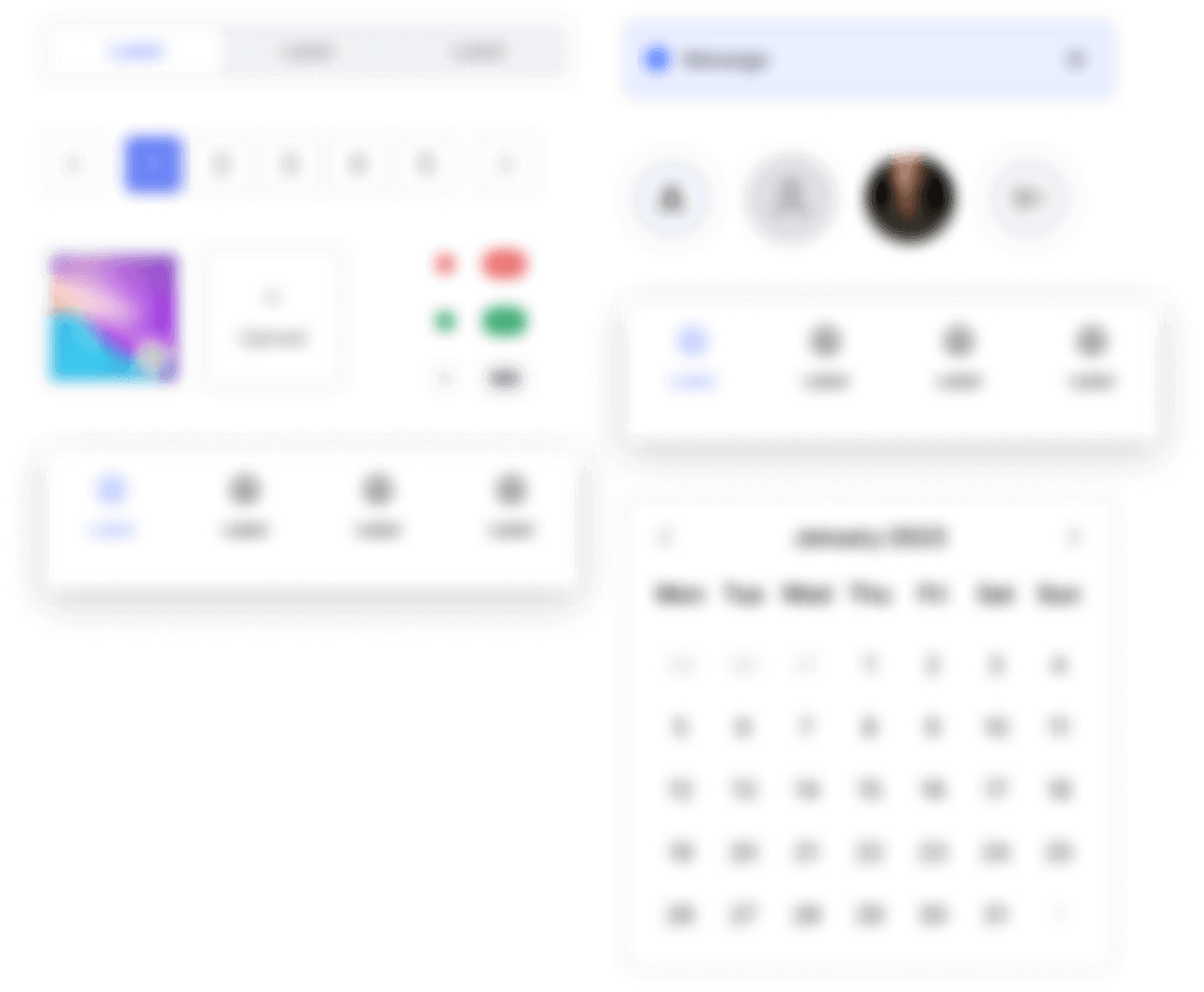 Component blur image