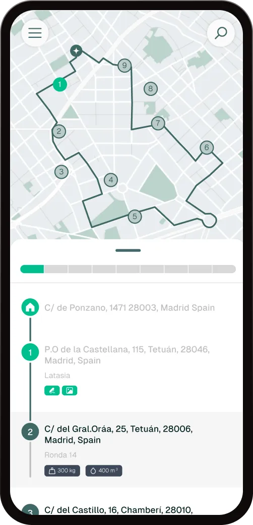 Routal dashboard