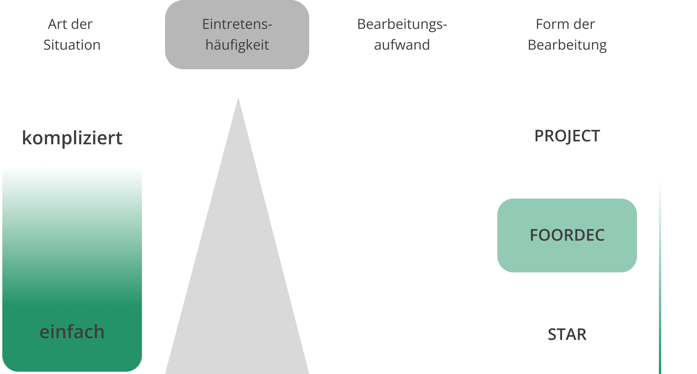 Grafische Darstellung der FOORDEC-Methode
