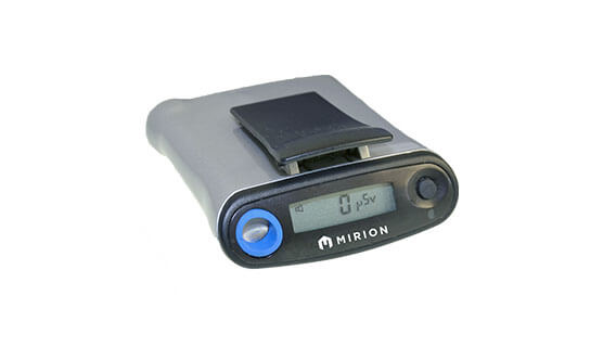 Foto eines Dosimeters