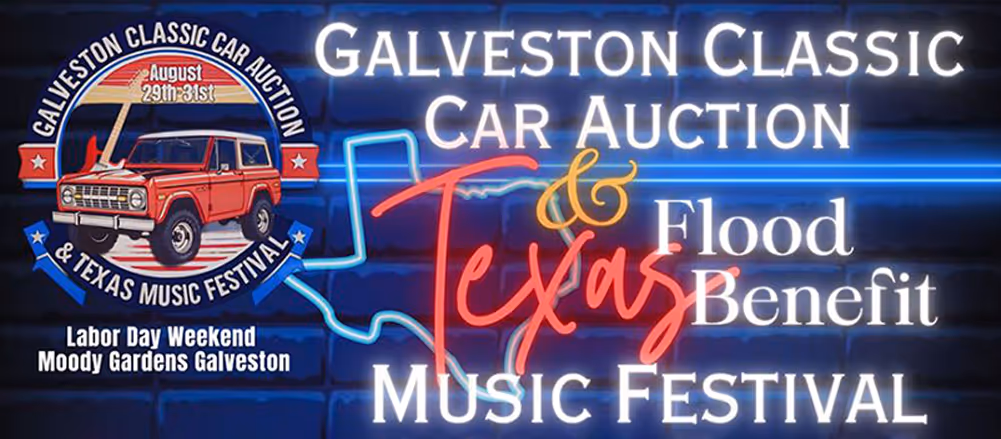Moody Gardens Galveston Car Show sponsored by Classic Auto Group 