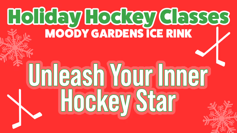 Two young boys on ice skates go past a stack of giant, decorative Christmas holiday ornaments typically found hanging from Christmas trees.