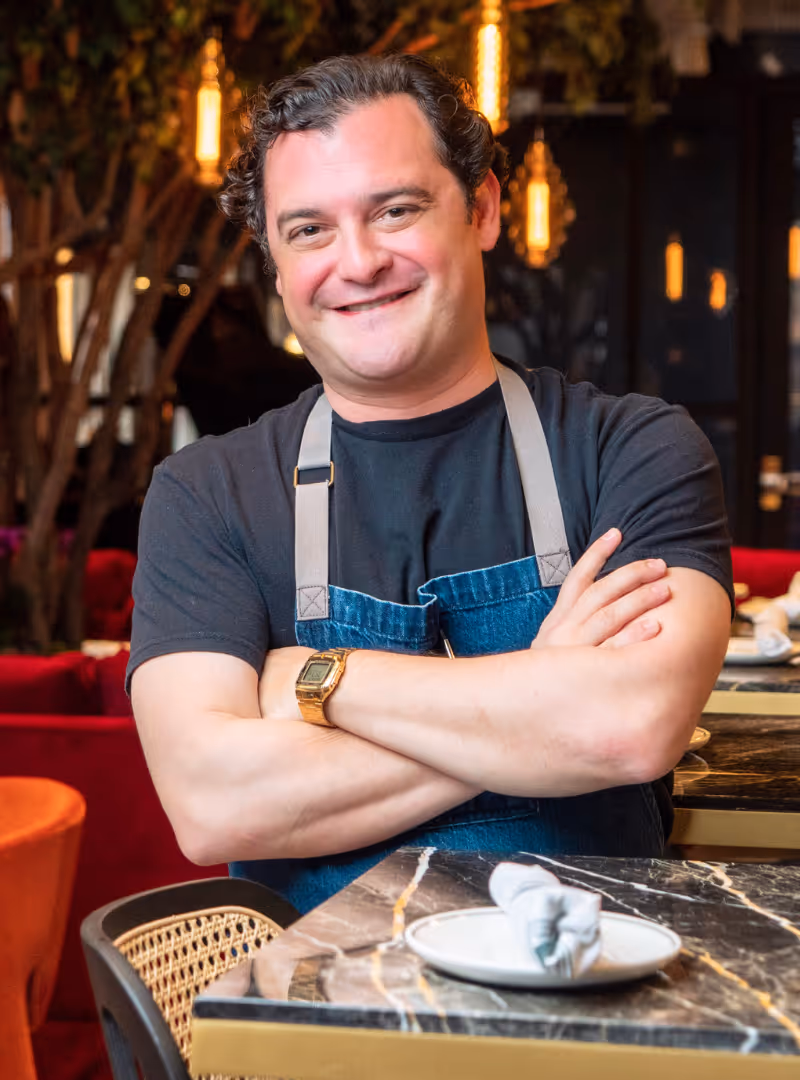 Chef David Cordua, chef and owner of The Lymbar