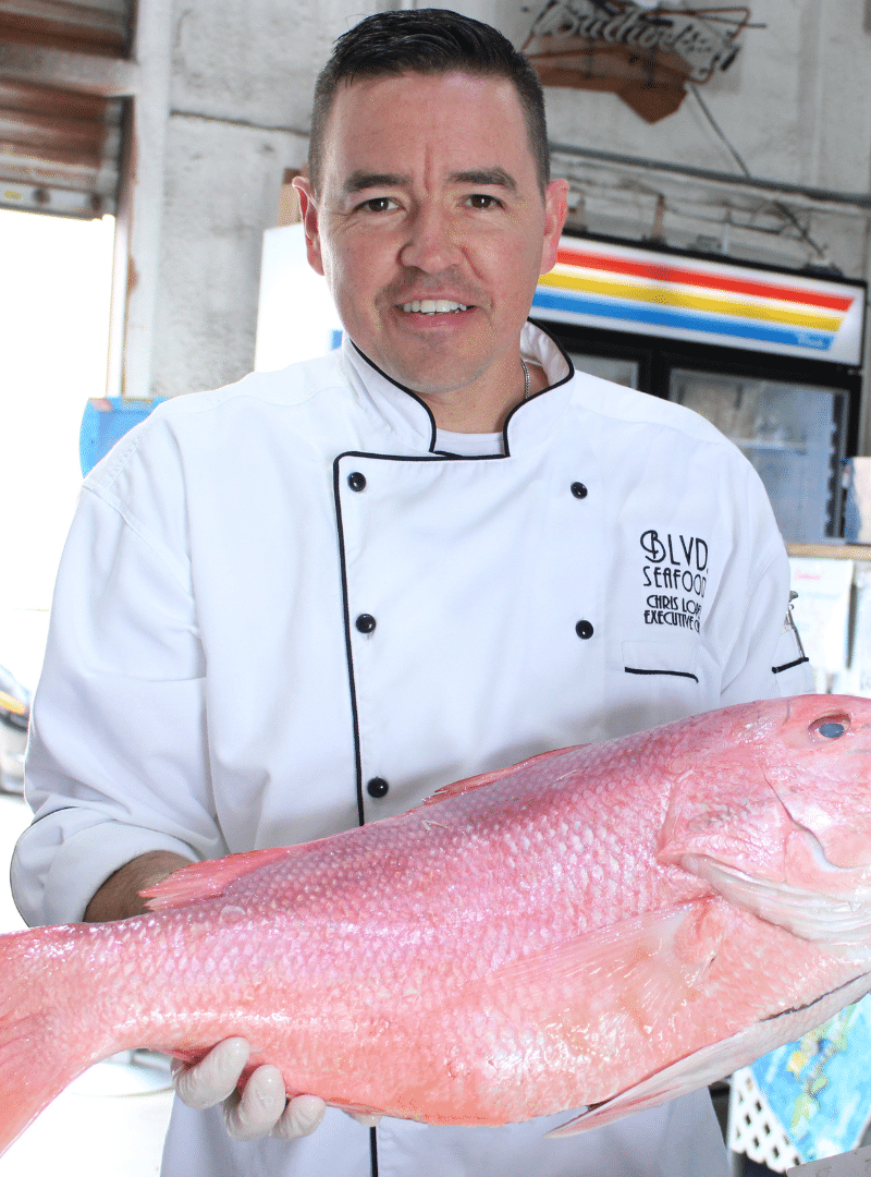 Executive Chef Chris Lopez of BLVD. Seafood