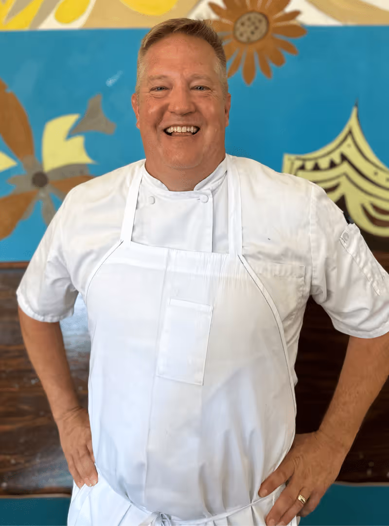 Chef William Pickavance of Yaga's Cafe