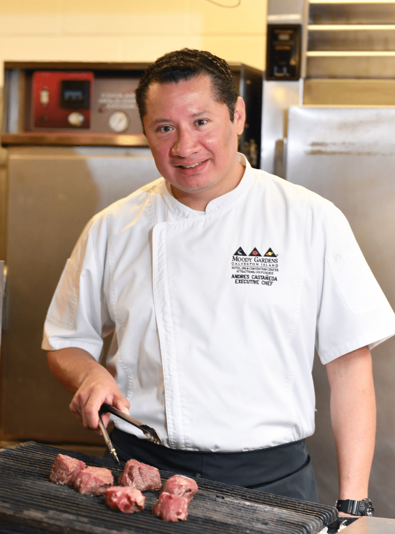 Andres Castaneda of Moody Gardens